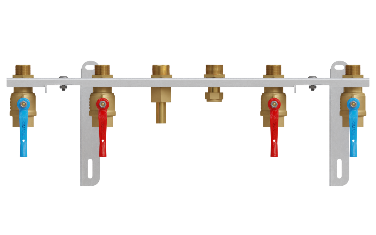 Montagebeugel 100-serie (4x kogelkr.)
