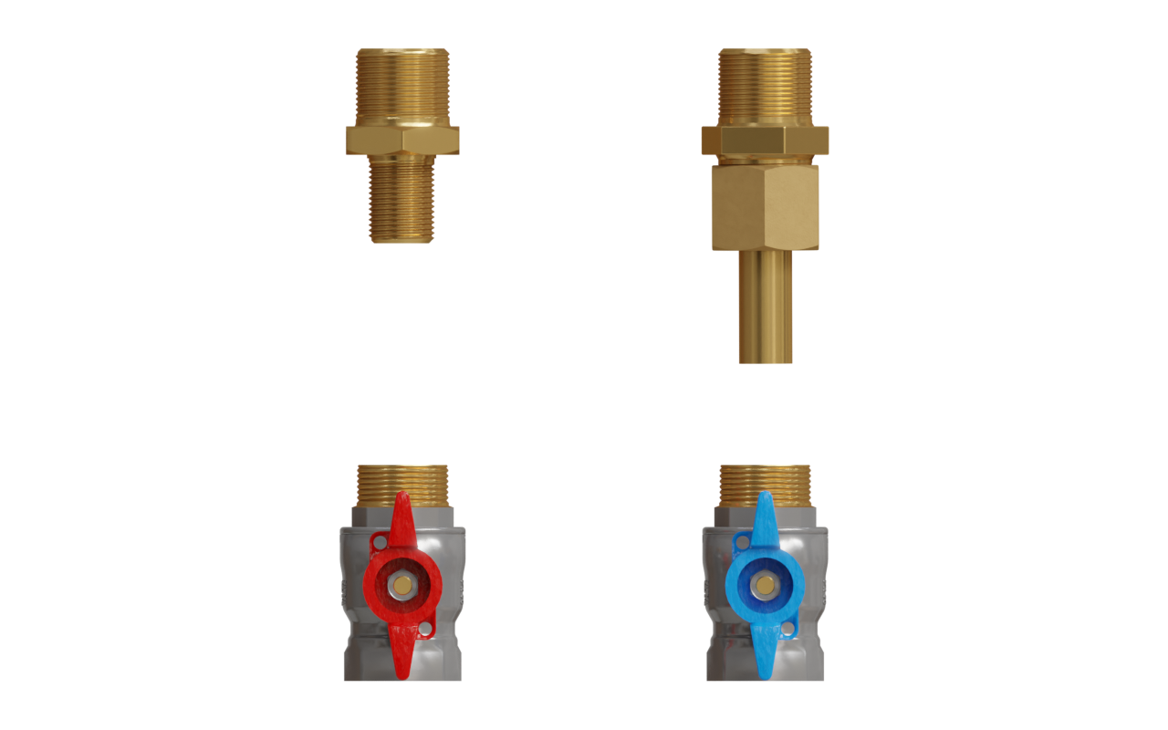 Aansluitset 500 serie TE-Booster